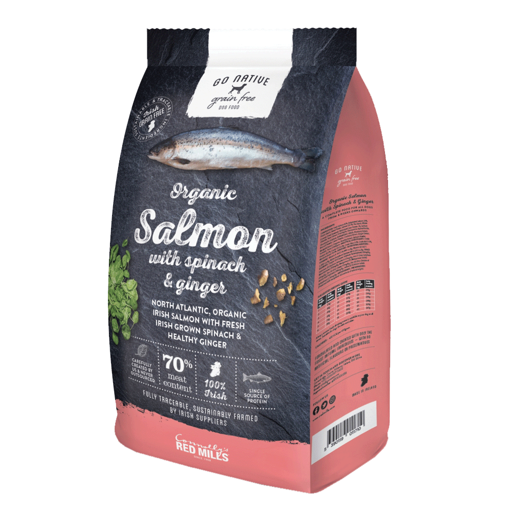 organic salmon dog food